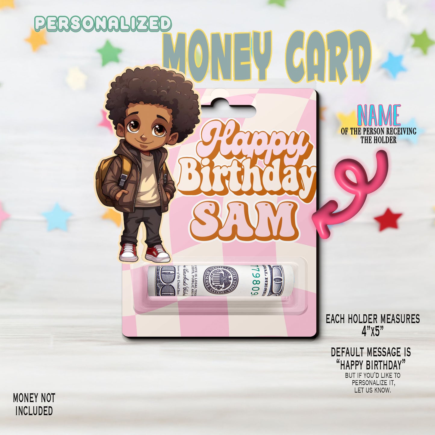 Birthday Gift Card Money Card Holder, Happy Birthday Card, Gift Card Holder for birthday Custom & Personalized birthday Card Gift, Gift Card