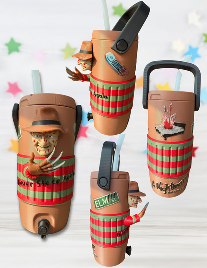 Halloween Horror Skinny Can Holder | Energy Drink Holder Drink Sleeve